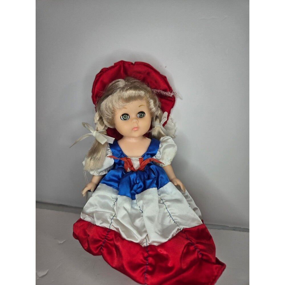Vogue Dolls Ginny Doll Spirit if America 1984 Vintage Blonde Hair Sleep Eyes